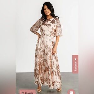 Baltic Born Lucy Elegant Floral Sequin Dress